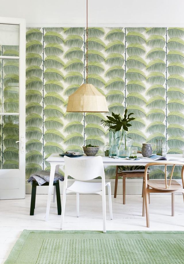 Style inspiration: Leafy prints and bold botanical patterns.
 Styling by Lorraine Dawkins, Photography by Rachel Whiting