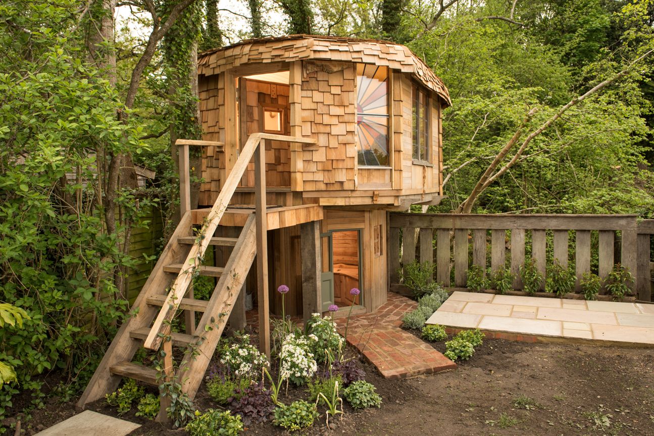 The Mushroom Shed Treehouse Wins Shed Of The Year 2017