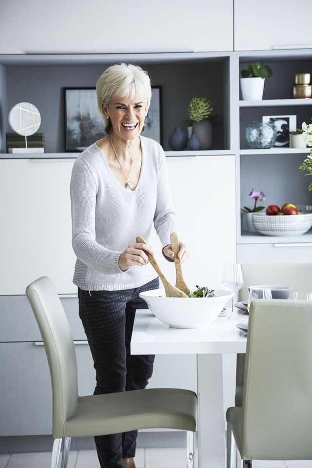 Judy Murray House Beautiful makeover. Styling by Lucy Birch. Photography by Dan Duchars
