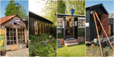 Cuprinol Shed of the Year 2017 shortlist - Historic sheds - collage