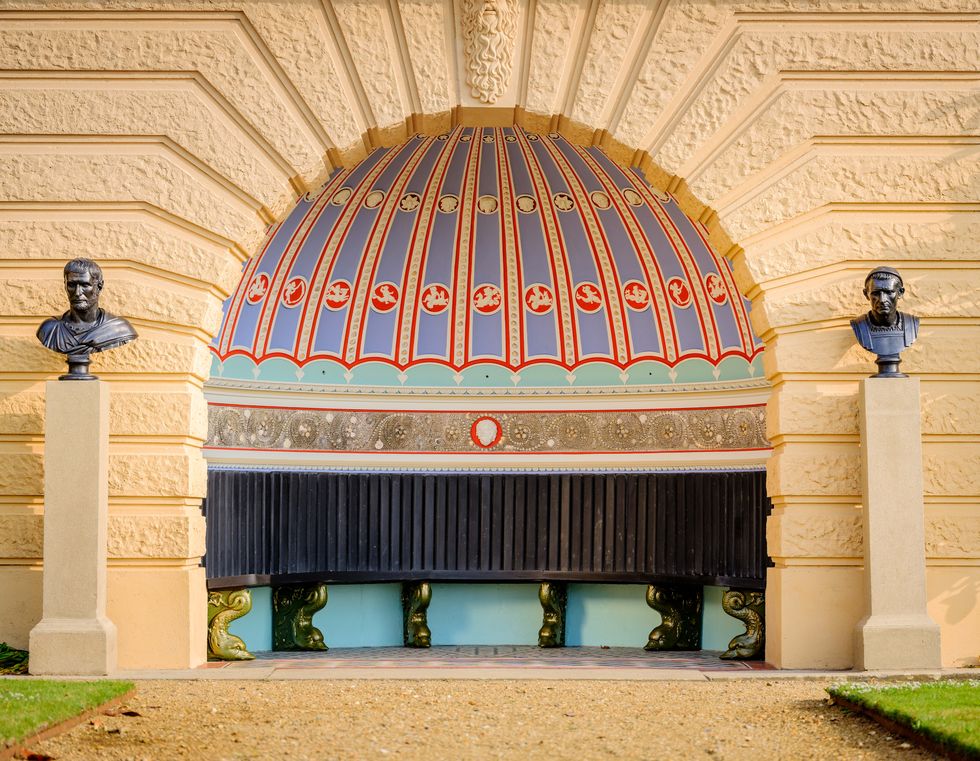 The Lower Terrace at Osborne House