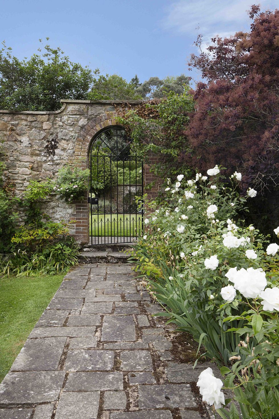 The Grange - Plaxtol - Kent - garden gate - Sotheby's