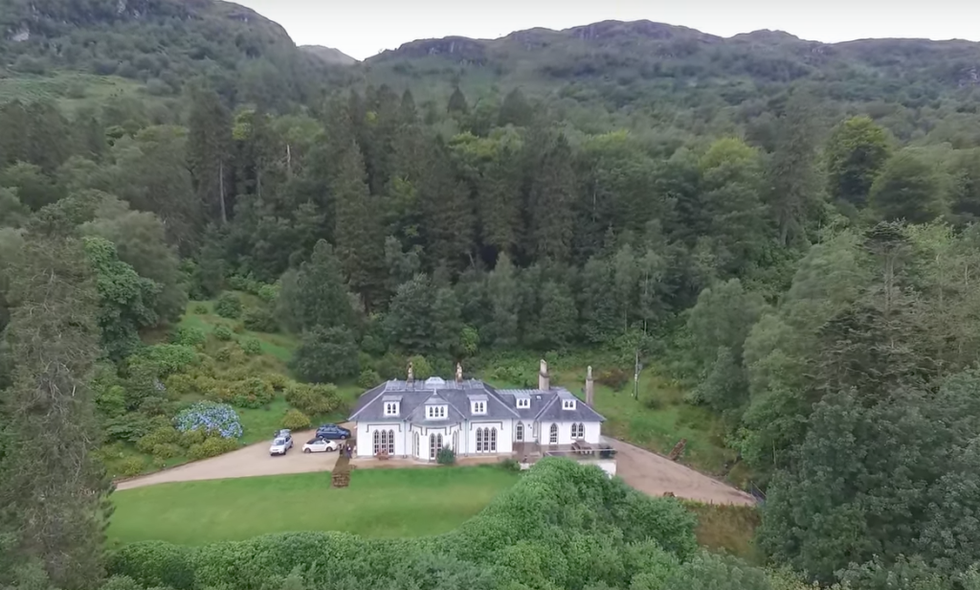 <p><strong data-redactor-tag="strong" data-verified="redactor">Where</strong>: Loch Lomond, Scotland</p><p><strong data-redactor-tag="strong" data-verified="redactor">Why</strong>: This grand castle sleeps 21 people and has vast views over Loch Lomond. Plus, if you get restless in the remote, calm Scottish countryside, you can always curl up for a film in the castle's cinema.</p><p><a href="https://www.homeaway.co.uk/p1082787" class="body-btn-link" target="_blank" data-tracking-id="recirc-text-link"><strong data-redactor-tag="strong" data-verified="redactor">BOOK</strong></a><br></p>