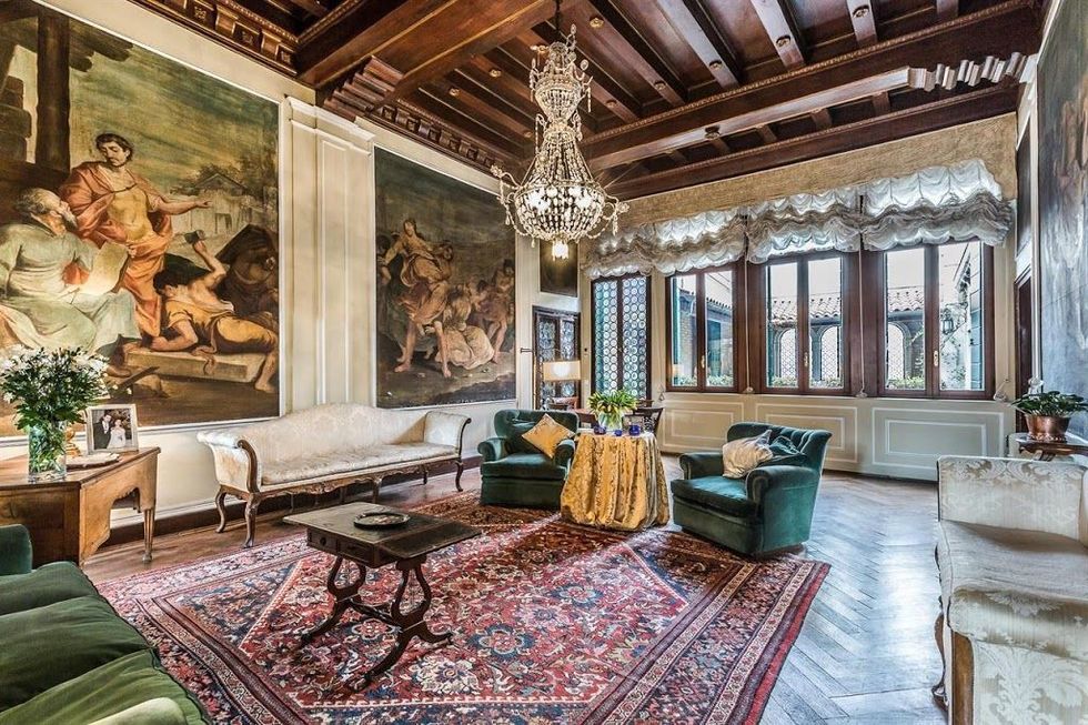 <p><strong data-redactor-tag="strong" data-verified="redactor">Where</strong>: Venice, Italy</p><p><strong data-redactor-tag="strong" data-verified="redactor">Why</strong>: This place is basically a museum. With opulent rooms, modern bathrooms, and a beautiful palace <a href="http://www.housebeautiful.co.uk/garden/designs/a873/courtyard-garden-maintenance/" data-tracking-id="recirc-text-link">courtyard</a>, this castle is royal to the max – with a modern touch. It also doesn't hurt that unlike most majestic manors of its kind, this one is situated right in the middle of one of Italy's top destinations, rather than in the remote countryside.</p><p><a href="https://www.homeaway.co.uk/p1694184" class="body-btn-link" target="_blank" data-tracking-id="recirc-text-link"><strong data-redactor-tag="strong" data-verified="redactor">BOOK</strong></a></p>