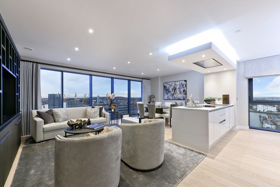 Two-bedroom Canary Wharf penthouse for sale – Property on the market