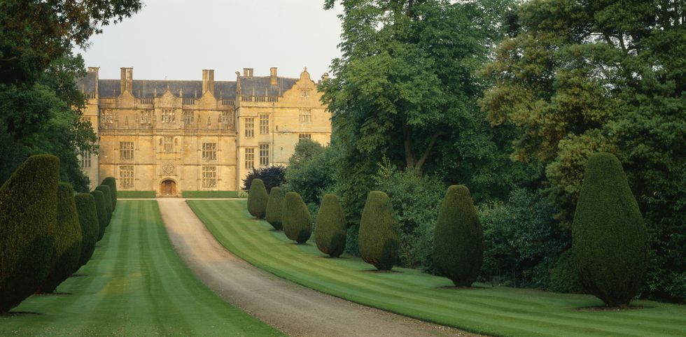 Green, Château, Castle, Grass, Estate, Building, Stately home, Tree, Manor house, Lawn, 