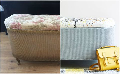 Ottoman upcycling project