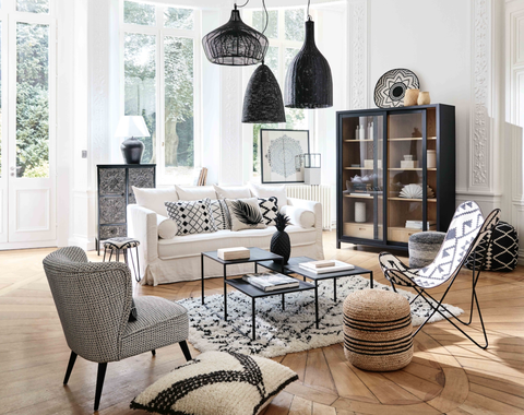 This Is How Much Brits Are Willing To Pay For An Istagrammable - maisons du monde 2017 catalogue monochrome style living room