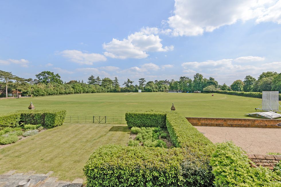 Taplow village country house overlooks cricket ground - for sale