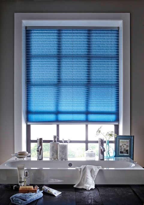 Ribbons Blue Pleated blinds, Style Studio