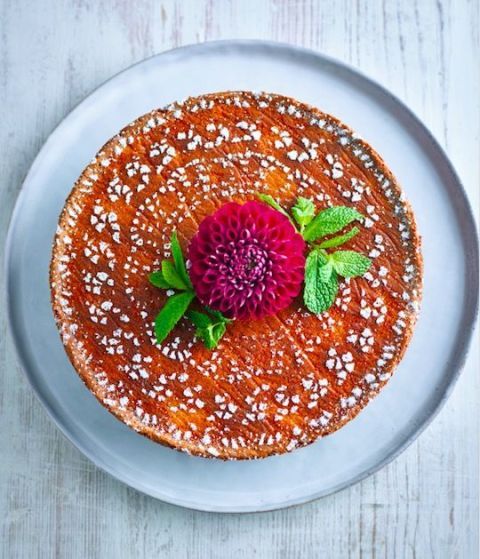 Lorraine Pascale's gluten-free boiled orange and lemon cake with honey