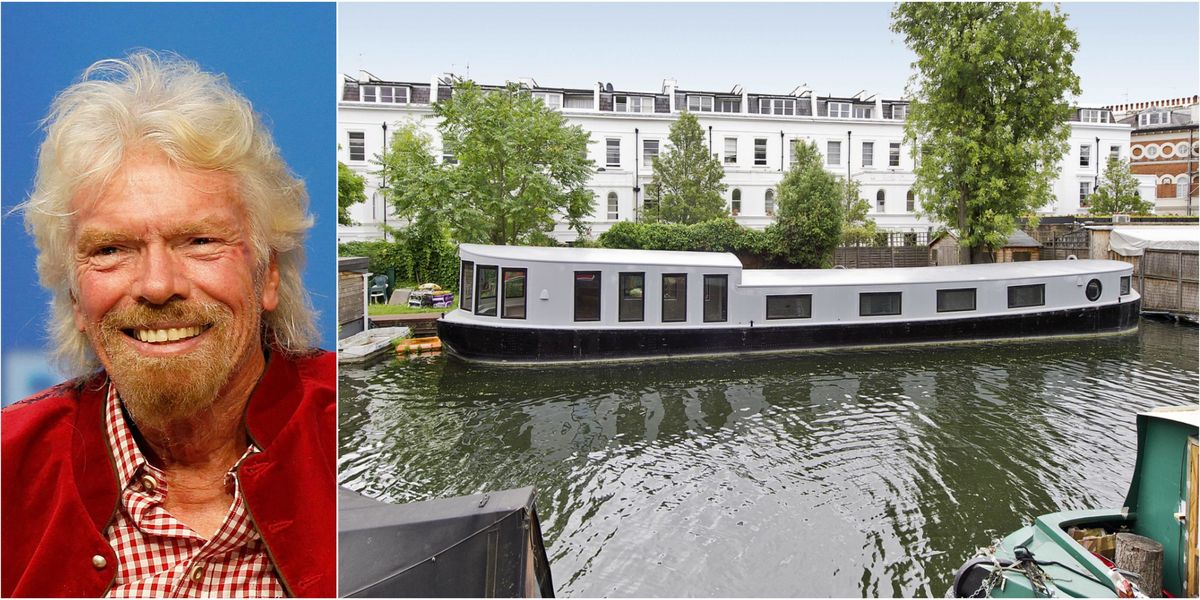 Sir Richard Branson’s houseboat in Little Venice has just been let for ...