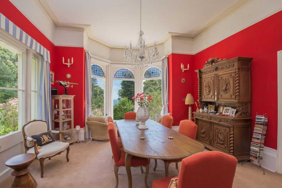 Washington House, Torquay, Devon - dining room