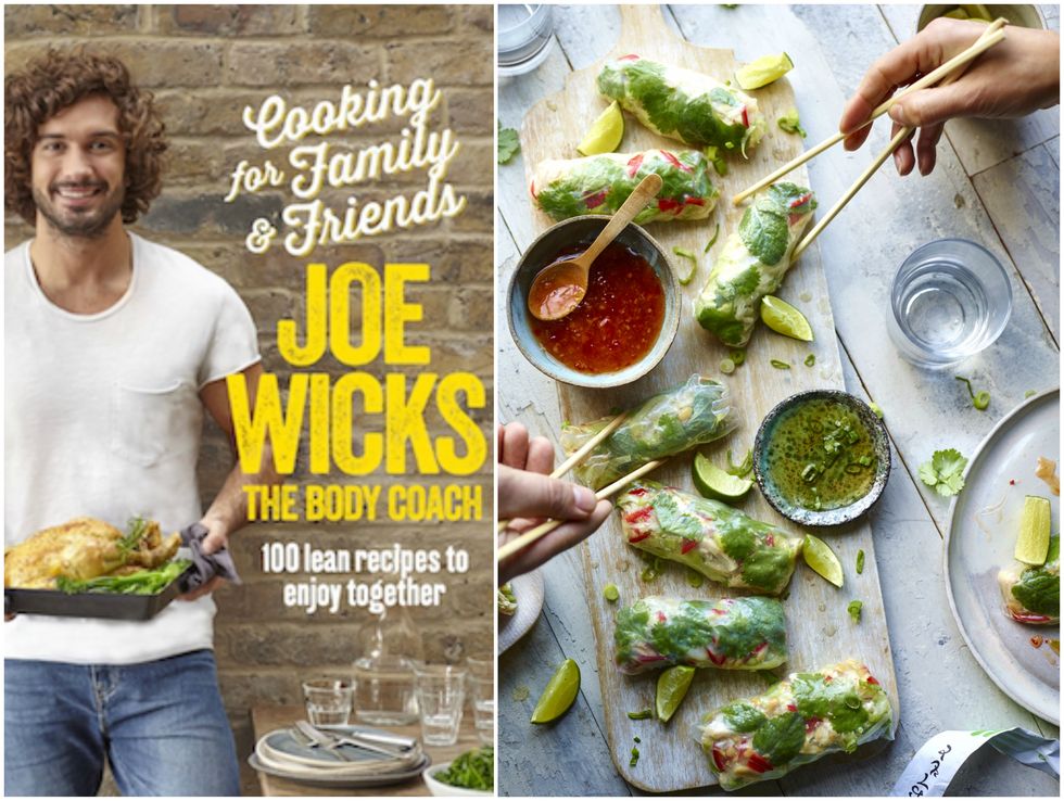 Cooking for Family & Friends by Joe Wicks, published by Bluebird (£20).