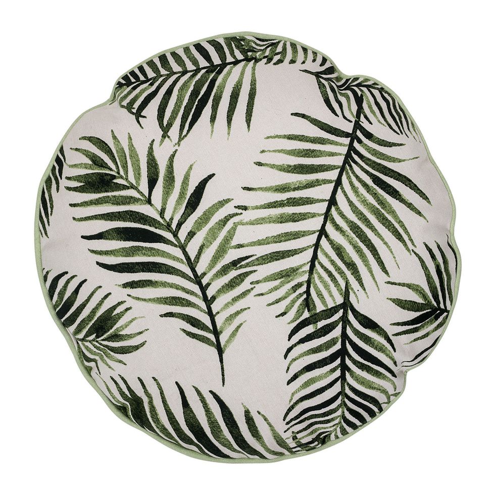 Round Palm Cushion by Bloomingville