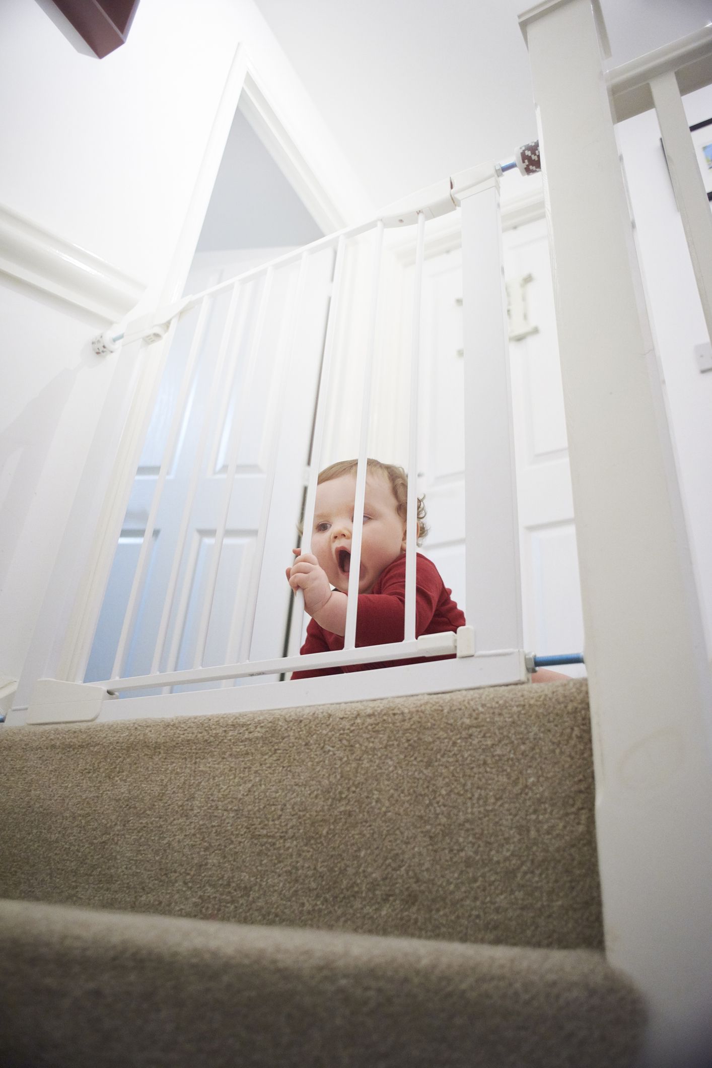 Child clearance proof stairs