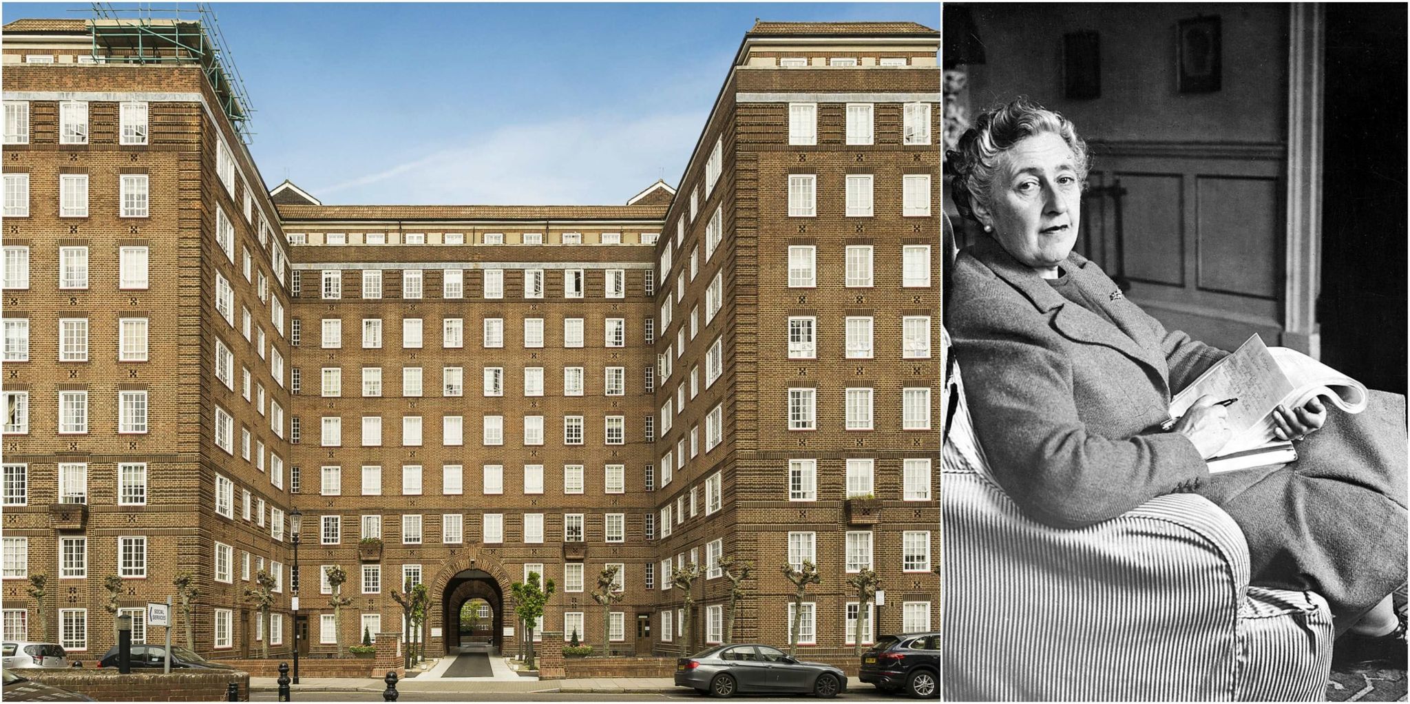 Agatha Christie Chelsea apartment - Swan Court