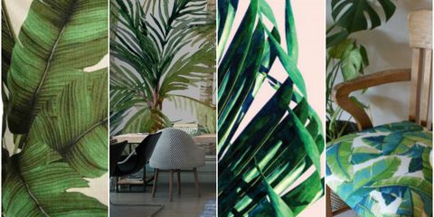Palm Tree Print Trend 18 Tropical And Botanical Interior