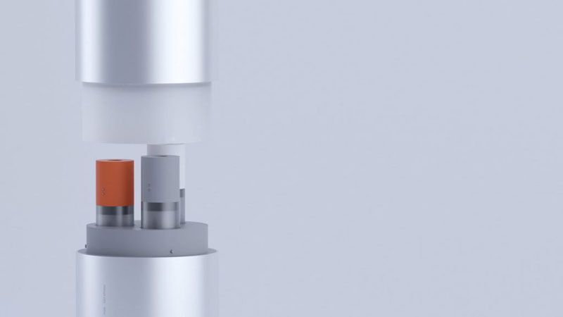 Three capsules inside Pium - the smart diffuser