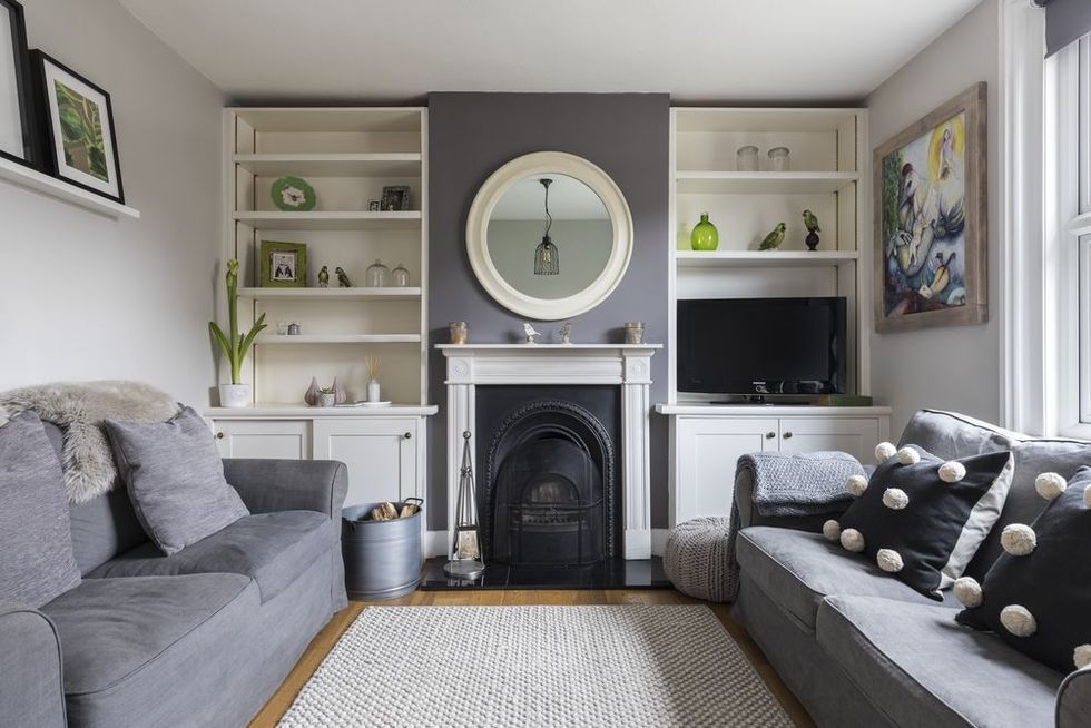 Designer Kelly Willmott's compact living room