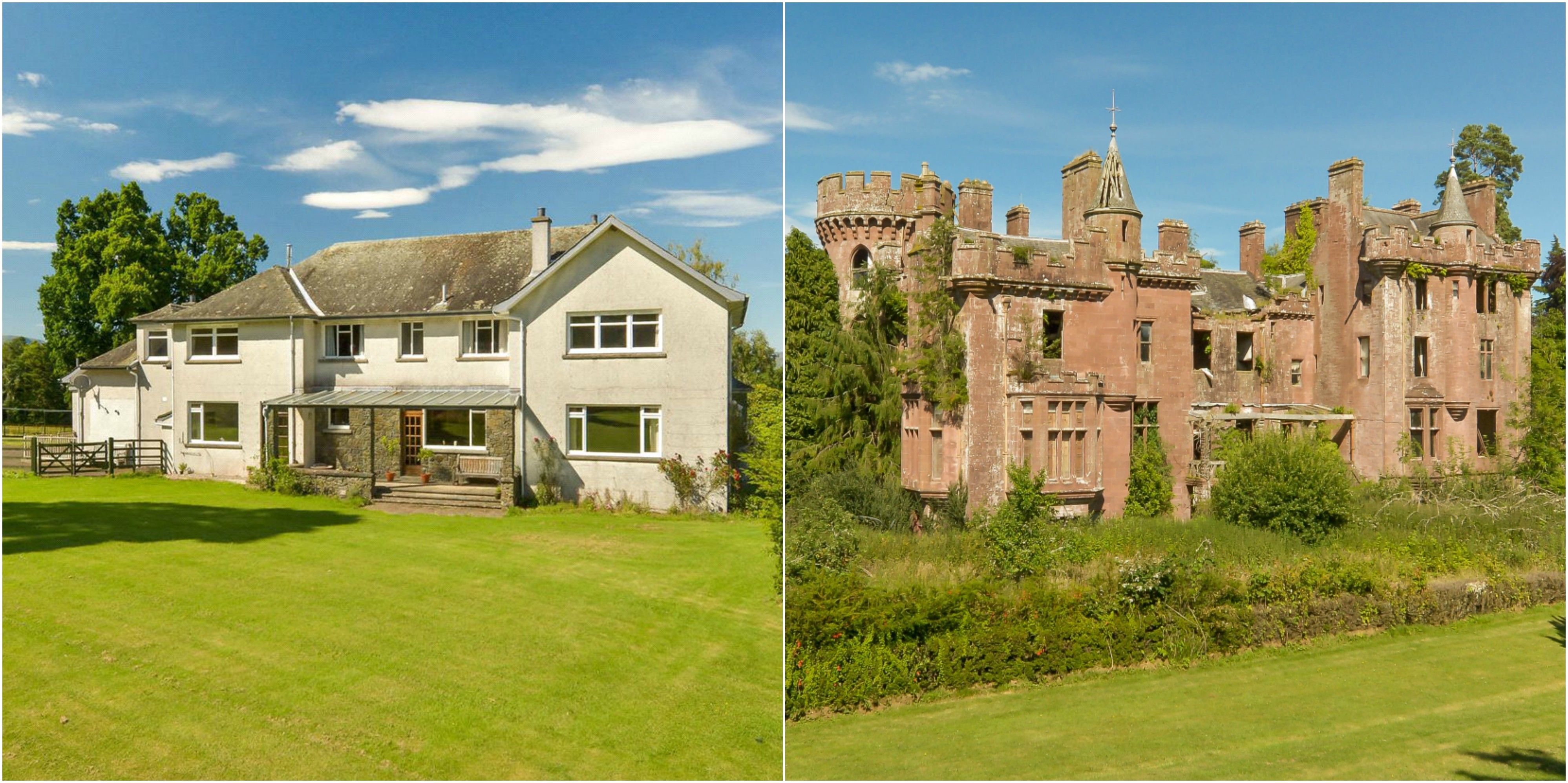 Castles perthshire scotland Castles in
