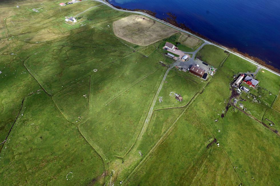 Fethaland - aerial - Shetland - Neil Risk