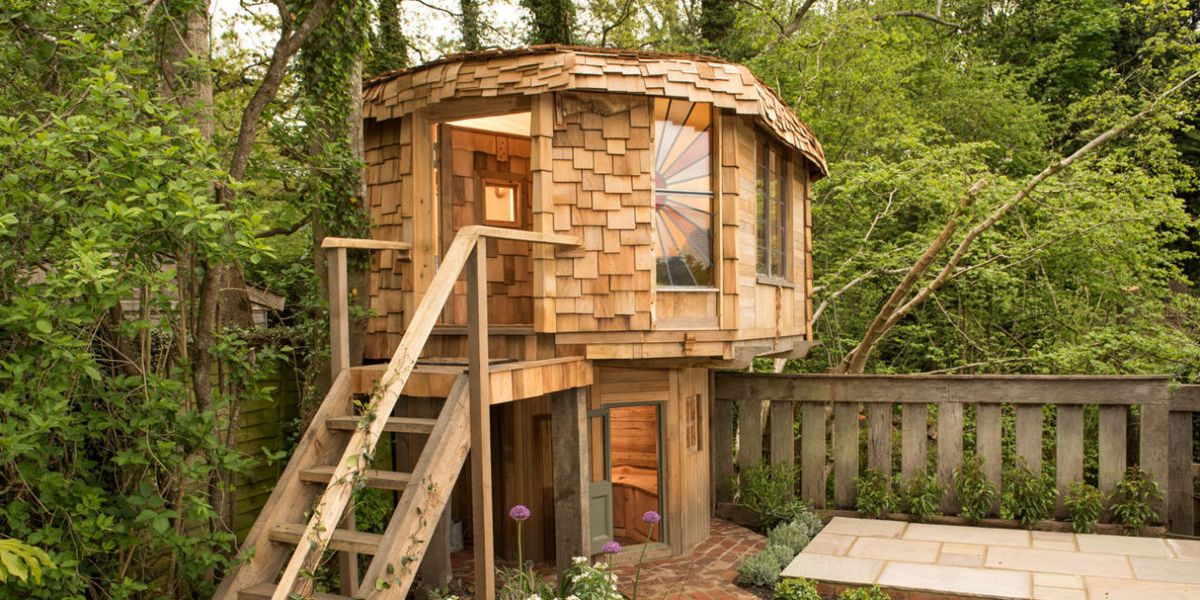 The Mushroom Shed Treehouse Wins Shed Of The Year 2017