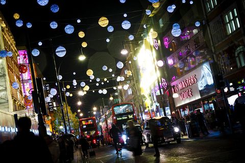 Oxford Street Christmas lights
