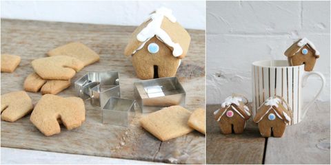 mini gingerbread house cutters