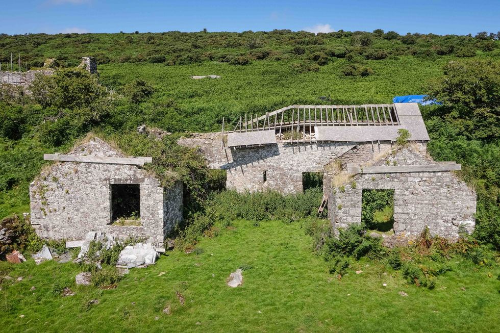 Canaglaze - property - Cornwall - Bodmin Moor -  derelict - Poldark