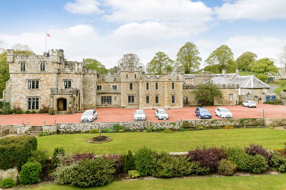 Otterburn Castle, Northumberland, full exterior