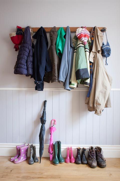 <p>'Coat racks can get cluttered really fast unless you have only one jacket,'&nbsp;says Jasmine Hobbs, an organising expert at <a href="https://www.londoncleaningteam.co.uk/" target="_blank" data-tracking-id="recirc-text-link">London Cleaning Team</a>. Unfortunately, it's often the first thing people notice when entering your home.'&nbsp;Make space for out-of-season outerwear in your bedroom wardrobe&nbsp;to avoid this. </p><p><strong data-redactor-tag="strong" data-verified="redactor">MORE:&nbsp;</strong><span><strong data-redactor-tag="strong" data-verified="redactor"><a href="http://www.housebeautiful.co.uk/lifestyle/shopping/news/a2290/organise-hallway-elephant-coat-hook/" data-tracking-id="recirc-text-link">These quirky elephant shaped coat hooks will bring some order to your hallway</a></strong></span></p>