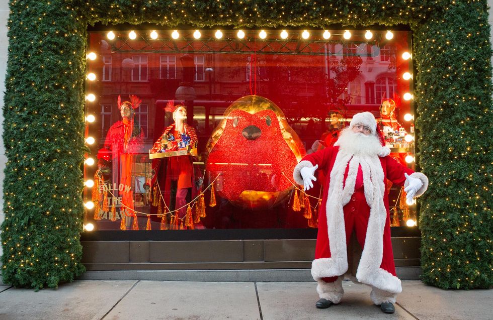 Selfridges Christmas window