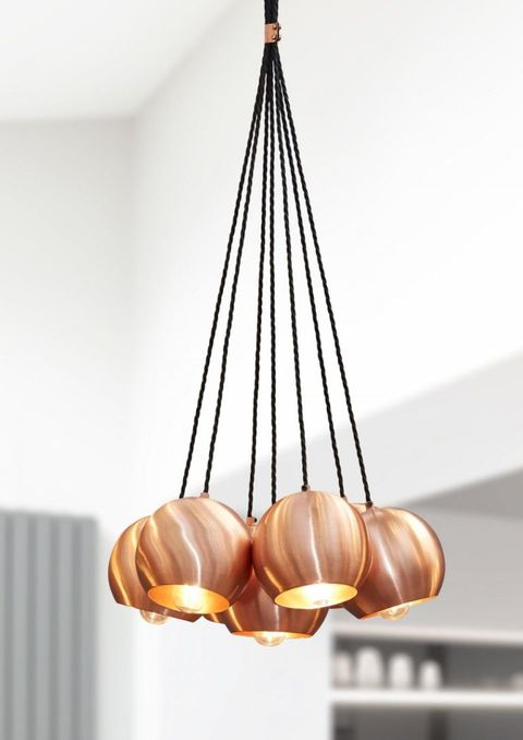 Globe Pendant Light In Copper By Industville