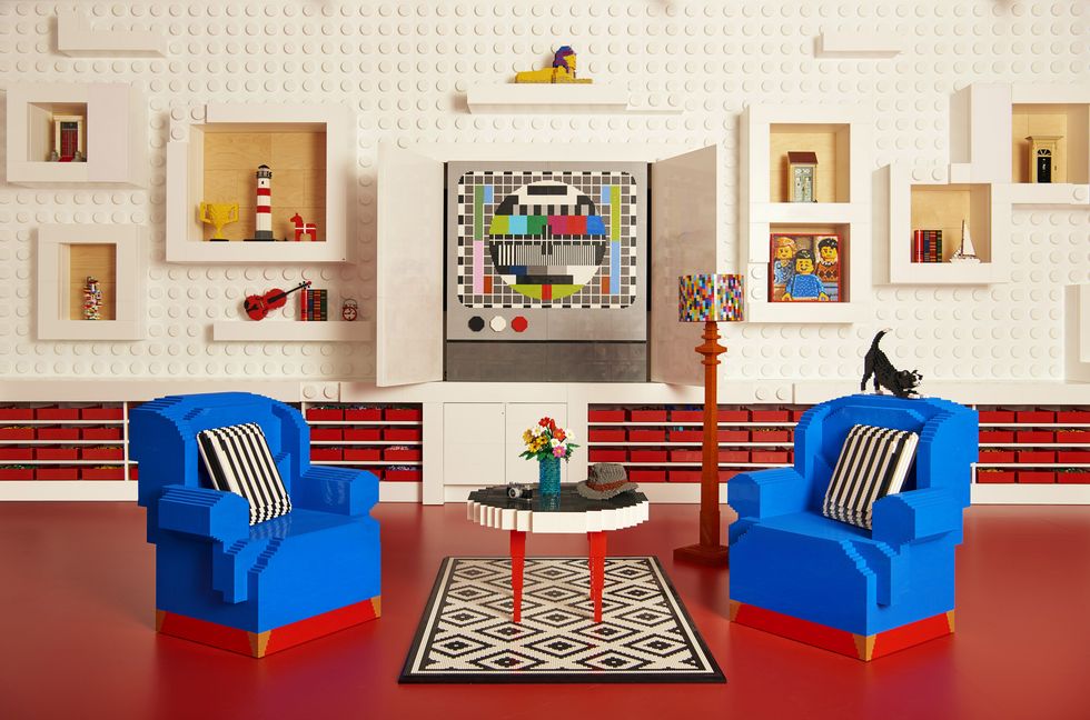 Airbnb - Lego House - living room