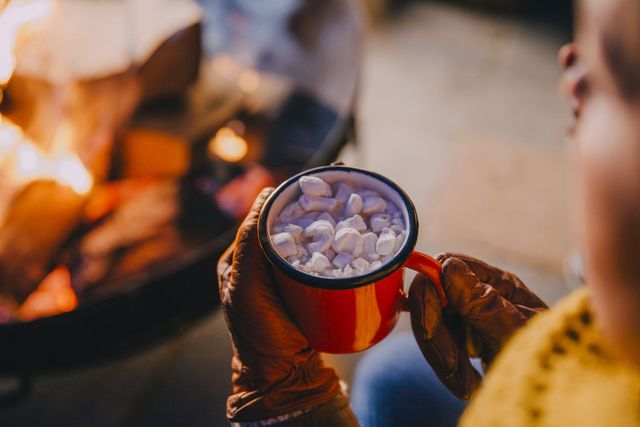 Keeping Warm with Hot Chocolate