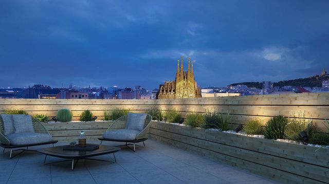 Barcelona penthouse - rooftop - Sagrada Familia - Urbane International Real Estate