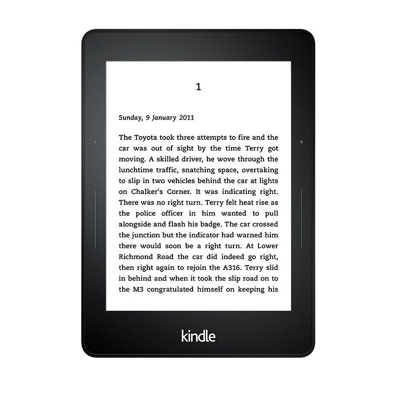 <p>The high-resolution display on this Kindle&nbsp;means it reads even more like a printed page, while the new adaptive front light helps it provide the ideal level of brightness, day or night.&nbsp;</p><p><strong data-redactor-tag="strong" data-verified="redactor">BUY NOW:</strong> <a href="https://www.amazon.co.uk/Amazon-Kindle-Voyage-6-Inch-4GB-E-Reader/dp/B00IOY524S/ref=sr_1_1" target="_blank" data-tracking-id="recirc-text-link">Amazon</a> (£169.99)</p>