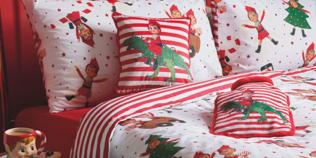 elf xmas bedding