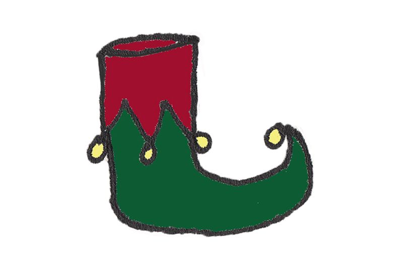 Elf Boot - Christmas puzzle - Attic Self Storage