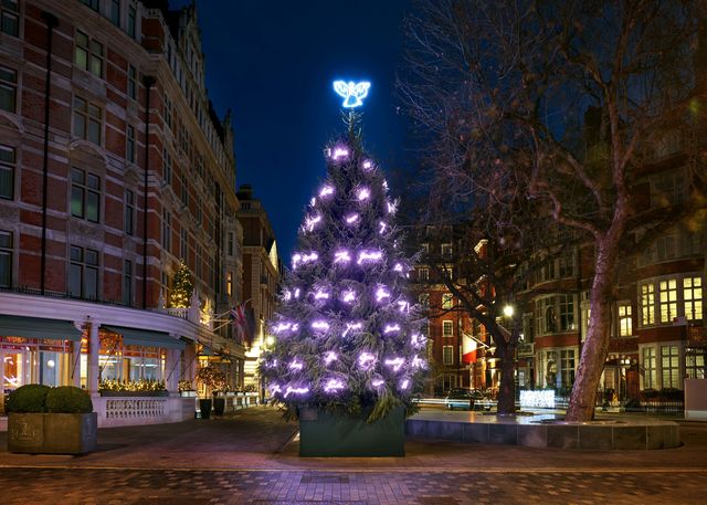 Tracey Emin - Christmas tree - The Connaught Hotel - 2017