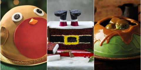 Christmas cakes and desserts