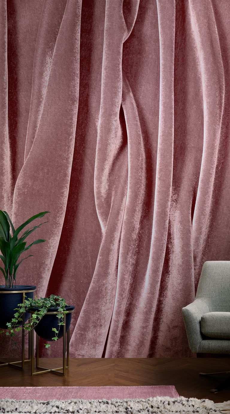 Velvet Effect Wallpaper Is A Luxurious Way To Stay On Trend - Textured