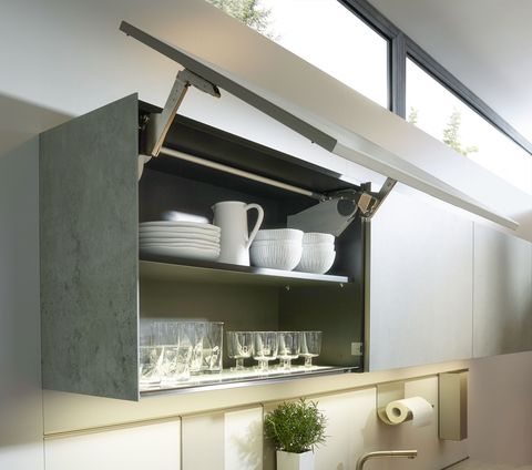 Clever Kitchen Cabinet And Wall Storage Ideas - Wall Mounted Kitchen Cabinets With Doors