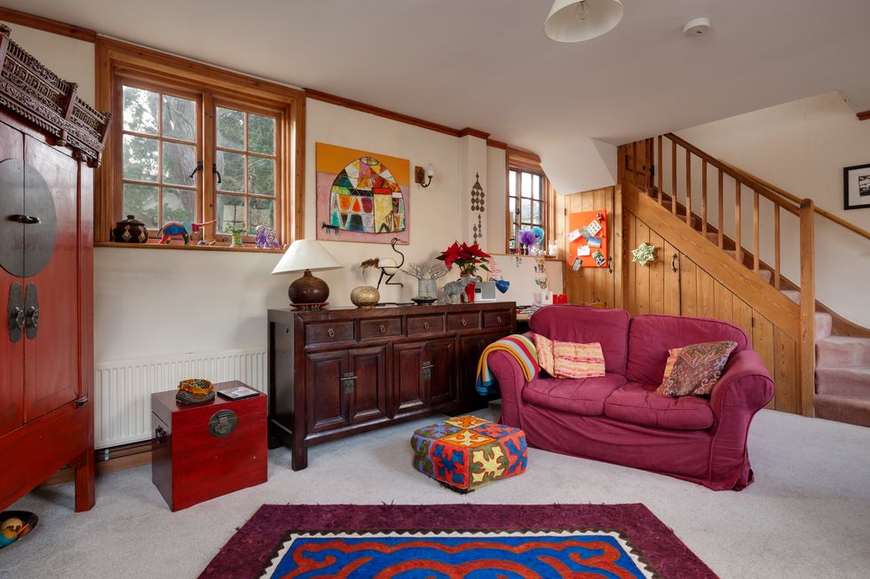 Rupert Brooke - Orchard House - Grantchester - sitting room - Cheffins
