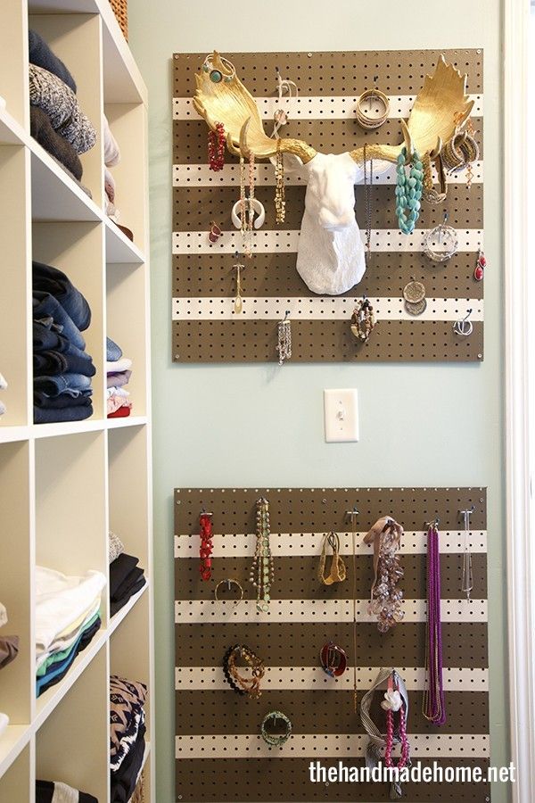 The Handmade Home's Family Closet - How to Create a Family Closet