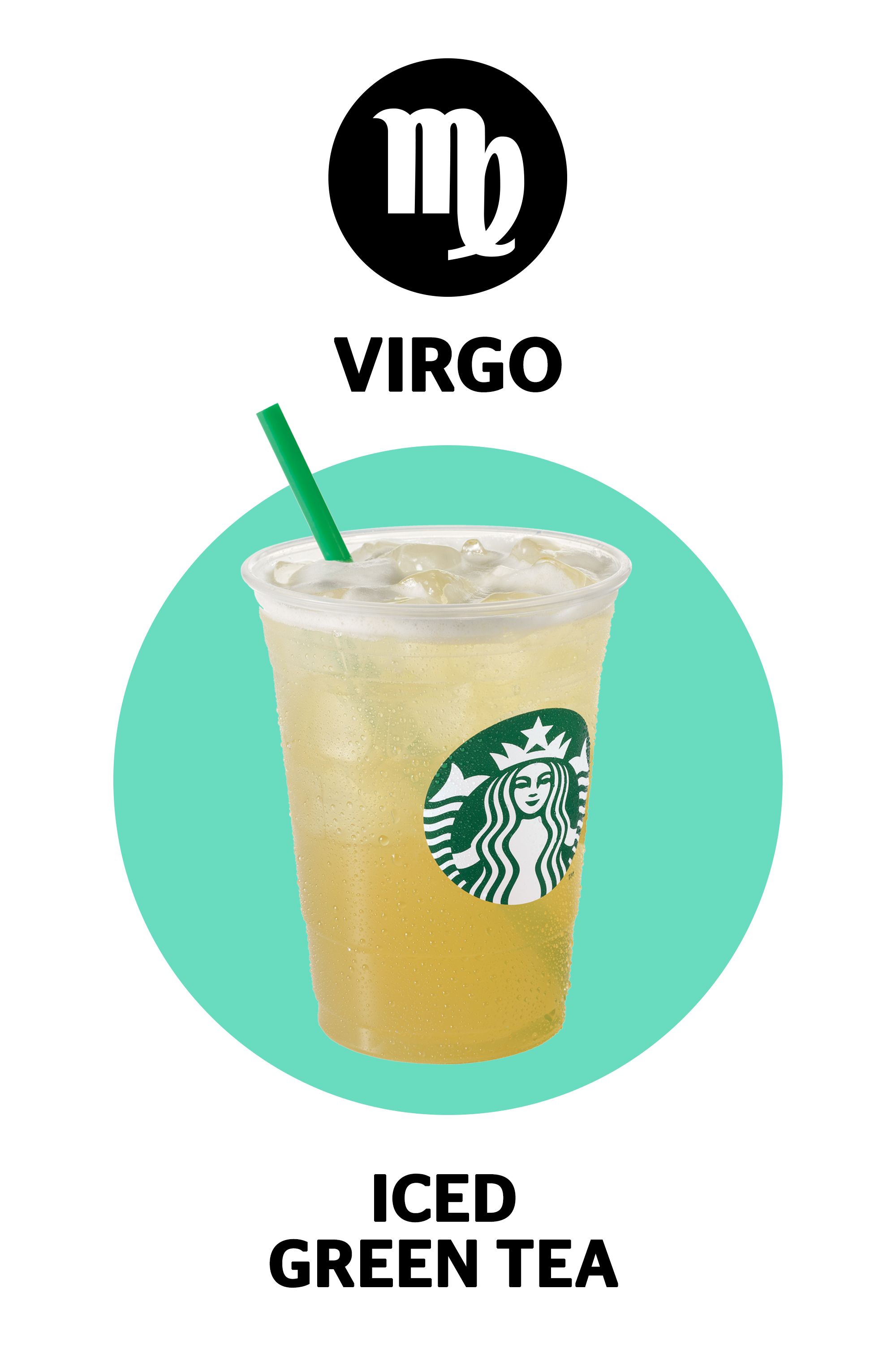 Pink Virgo Star Sign Starbucks Cup 