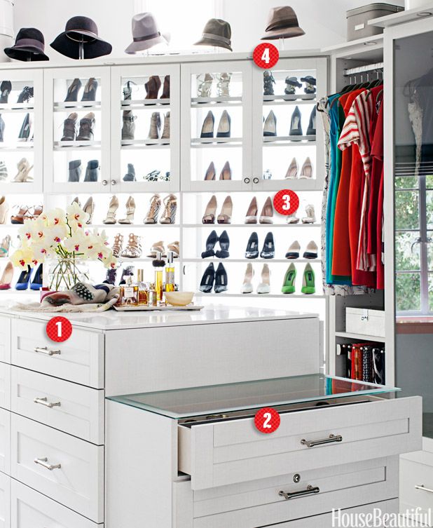 15 Genius Closet Organization Ideas - The Unlikely Hostess  Dressing room  closet, Closet renovation, Home office closet