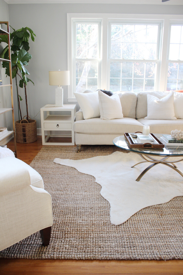 It's Official: The Layered Rug Trend Is Here to Stay  Layered rugs living  room, Rugs in living room, Living room designs