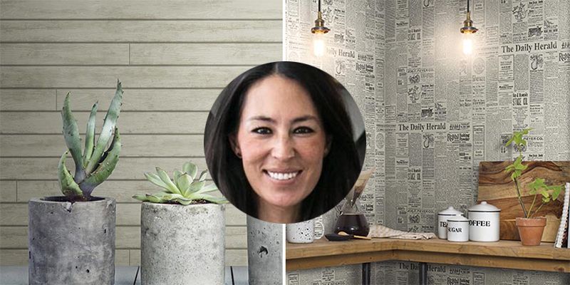 Joanna Gaines just launched a wallpaper line and we love it